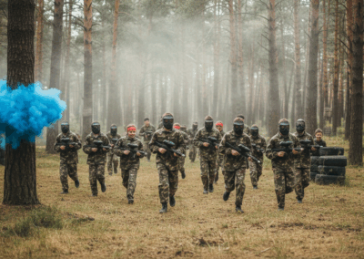 integracja paintball